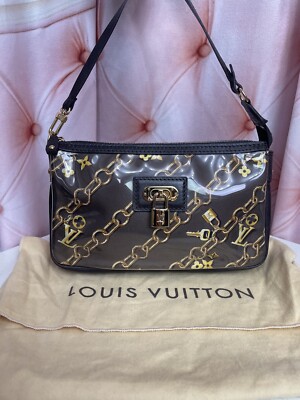 Louis Vuitton Ltd. Ed. Monogram Charms Pochette Rare GORGEOUS