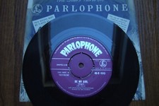 JIM DALE - BE MY GIRL - UK 1st 7" PARLOPHONE  IN CO. SLEEVE EX