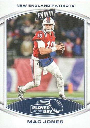 2023 Panini Player of the Day Mac Jones #28