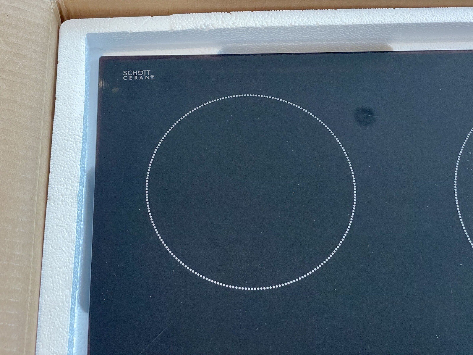 Beko Electric Cooker Hob 60cm Schott Ceran HCC64103 Barely Used Fully