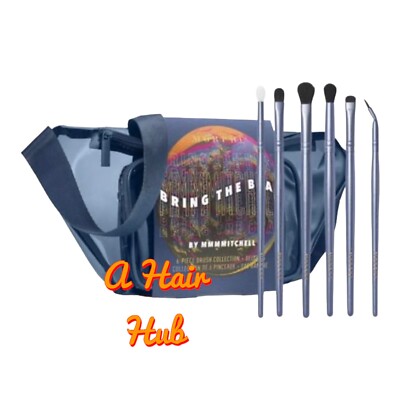 MORPHE BRING THE BEAT BY MMMMITCHELL BRUSH COLLECTION 6 brushes/w Fannypack