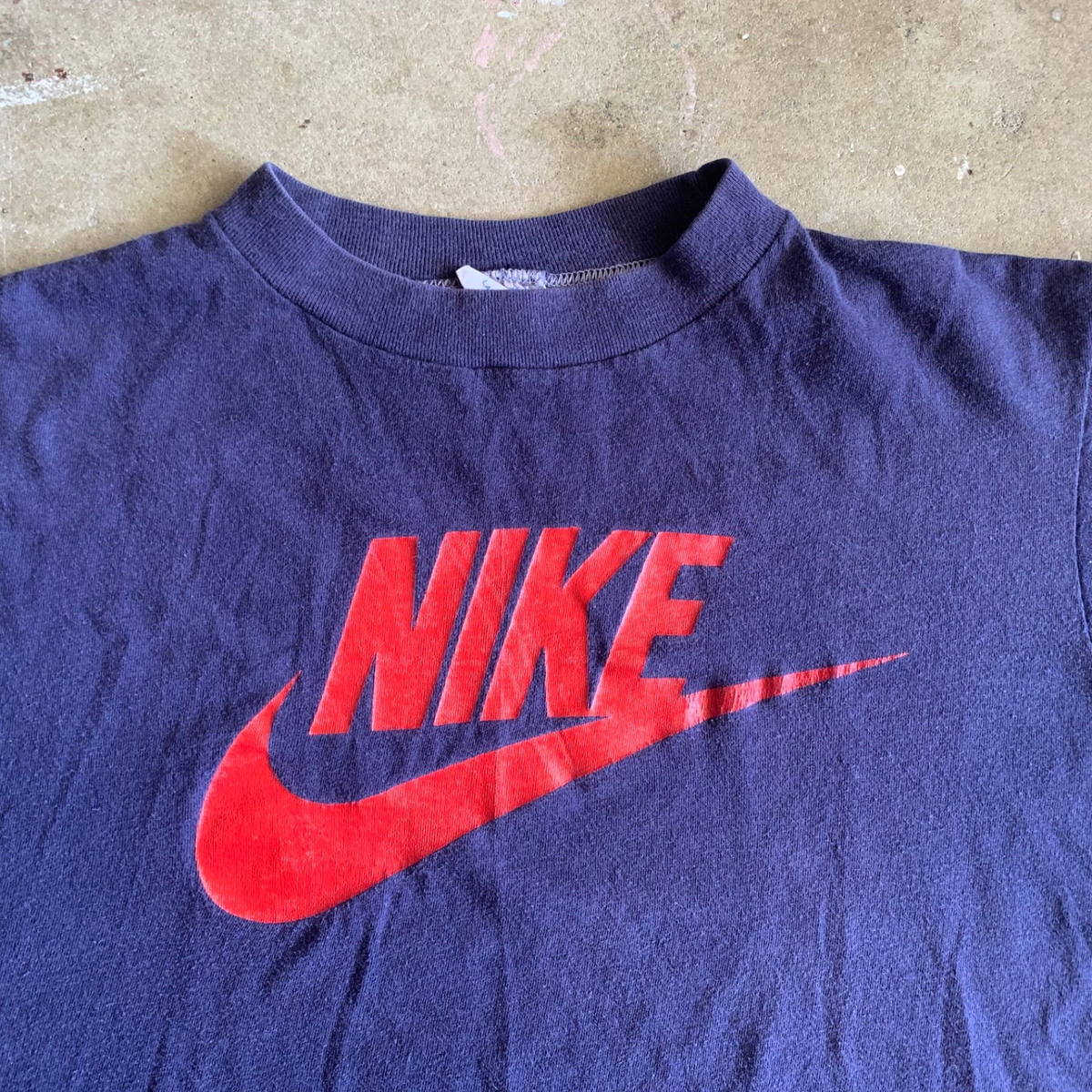 70s オールド NIKE tシャツ 1970s VINTAGE 70s NIKE NAVY BLUE T-SHIRT MEN SZ M SOFT