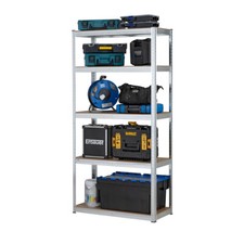 Greenhouse 5 Tier Galvanised Storage unit Heavy Duty Shelves 175kg