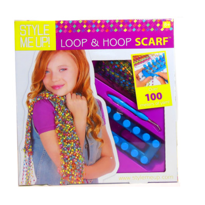 Style Me Up! Loop & Hoop Scarf Webset für Halstücher mit 100m Strickgarn NEU