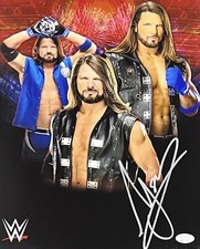 A.J. Styles Signed Autographed 11x14 Photo JSA Authenticated #7