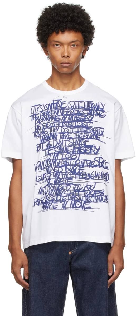 JUNYA WATANABE x COMME DES GARÇONS Deadstock Lettering Shirt T