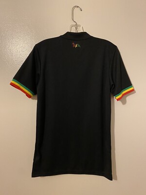 adidad Ajax bob marley tribute Third Jersey Original New Black Jamaica Mens  XS | eBay