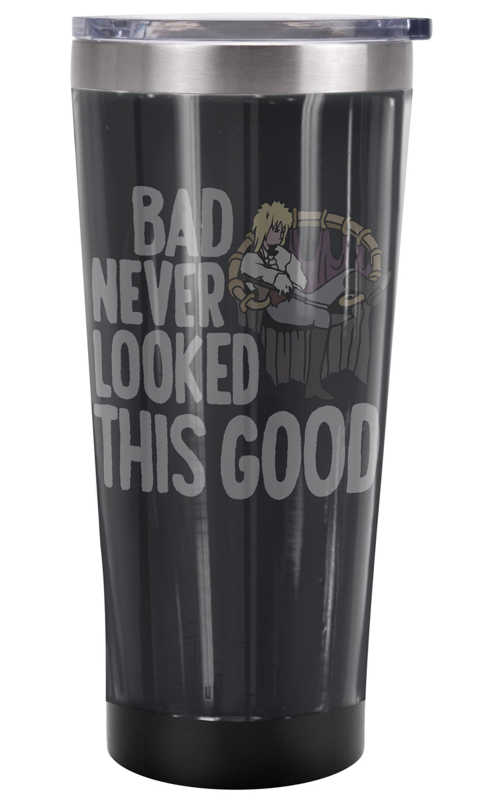 Labyrinth Bad Never Looked Good Tumbler 20oz Vacuum Insulated Leak Resistant
