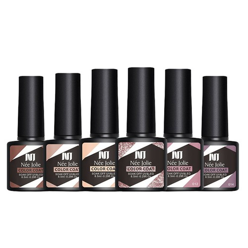 6 Colors Waterproof Long Lasting Nail Polish Semi Permanent Manicure Nail Gel - Picture 9 of 22