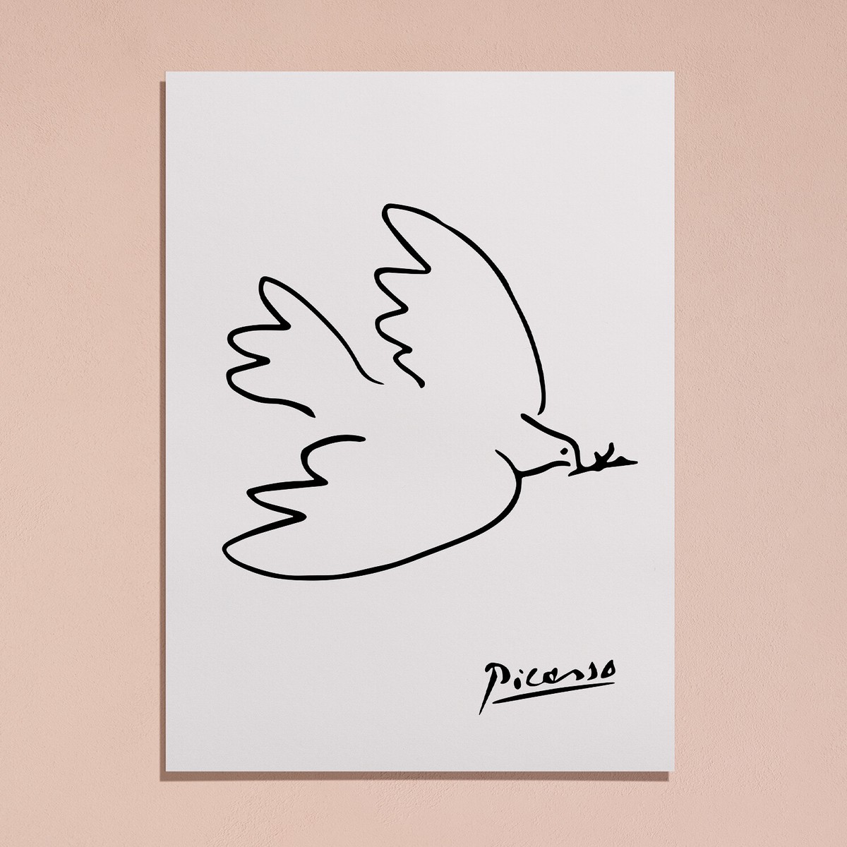 Pablo Picasso Dove of Peace 1949 Vintage Poster Art Print