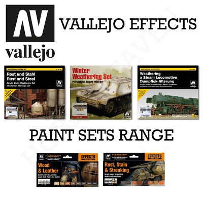 Vallejo Effekte Farbsets Sortiment Acryl schneller Versand