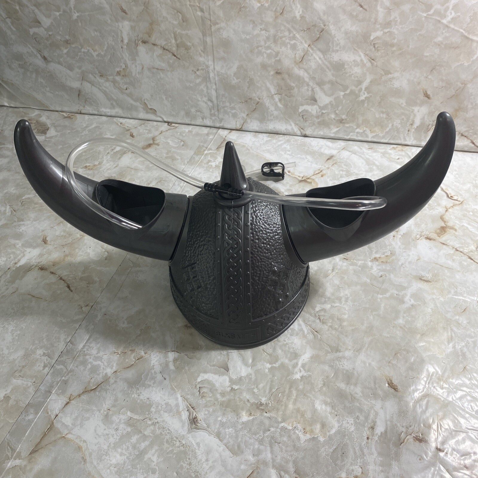 BLKSMITH Viking Beer Helmet Drinking Hat Fits 1624" Head Two Standard