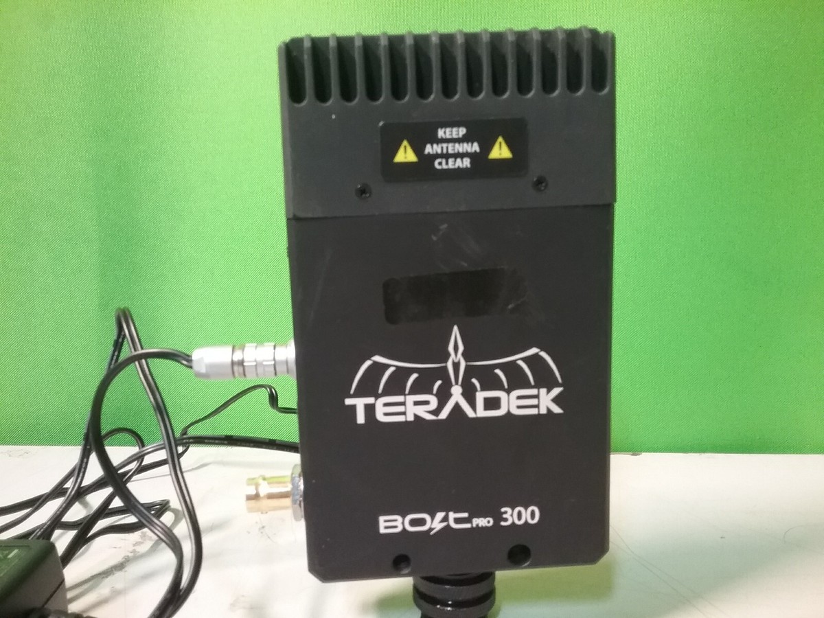 その他 TERADEK Bolt-PRO 1:2 Teradek Bolt Pro 300 Wireless 3G-SDI RX Receiver / w Power Cord | eBay