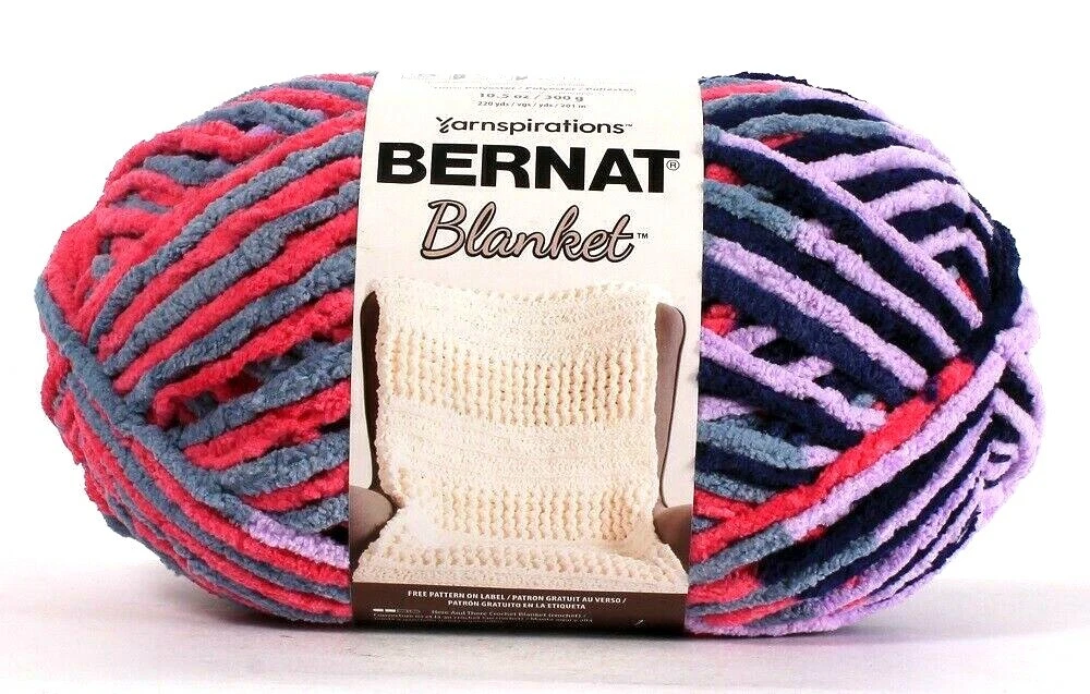 Bernat Blanket Big Ball Yarn Tourmaline