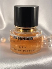 Jil Sander No 4 Eau De Parfum Spray. Pre-owned. Almost Full.
