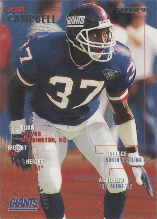 1995 Fleer Jesse Campbell #277 - 1 of 2