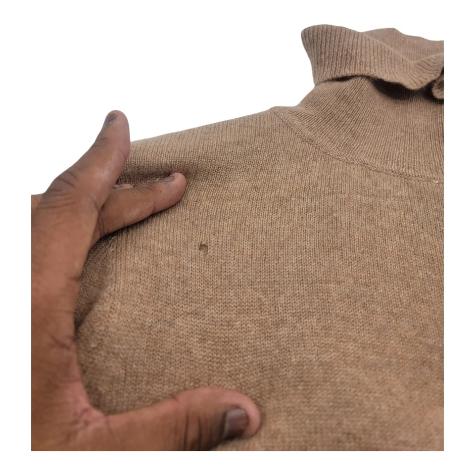 Charter Club Sweater Women XL Turtleneck Cashmere Academia Luxury Minimalist - Image 4 of 4