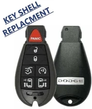 Remote Fobik Key SHELL  For Dodge Grand Caravan 2008-2020 EXTRA STRONG A+++