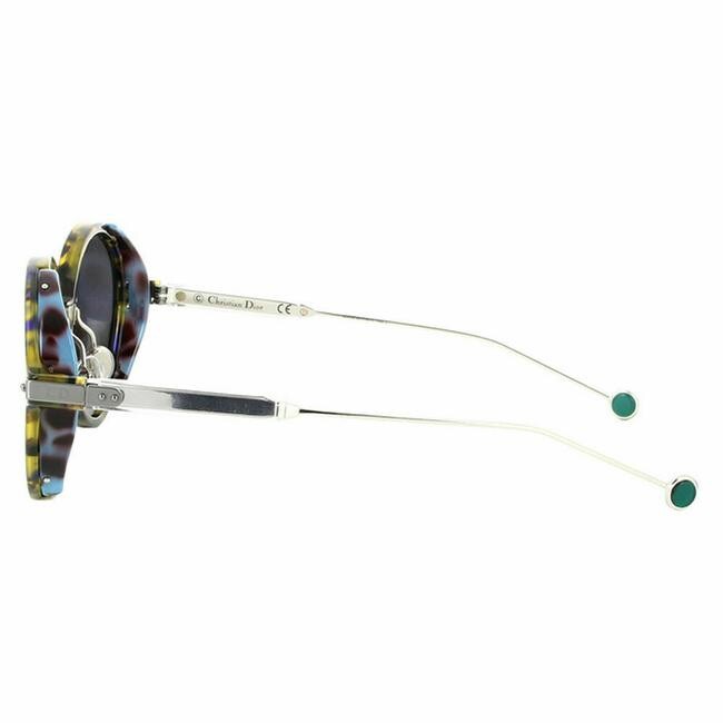 DIOR RUNWAY UMBRAGE Green Mirror Leaf Sunglasses NIB $665 | eBay