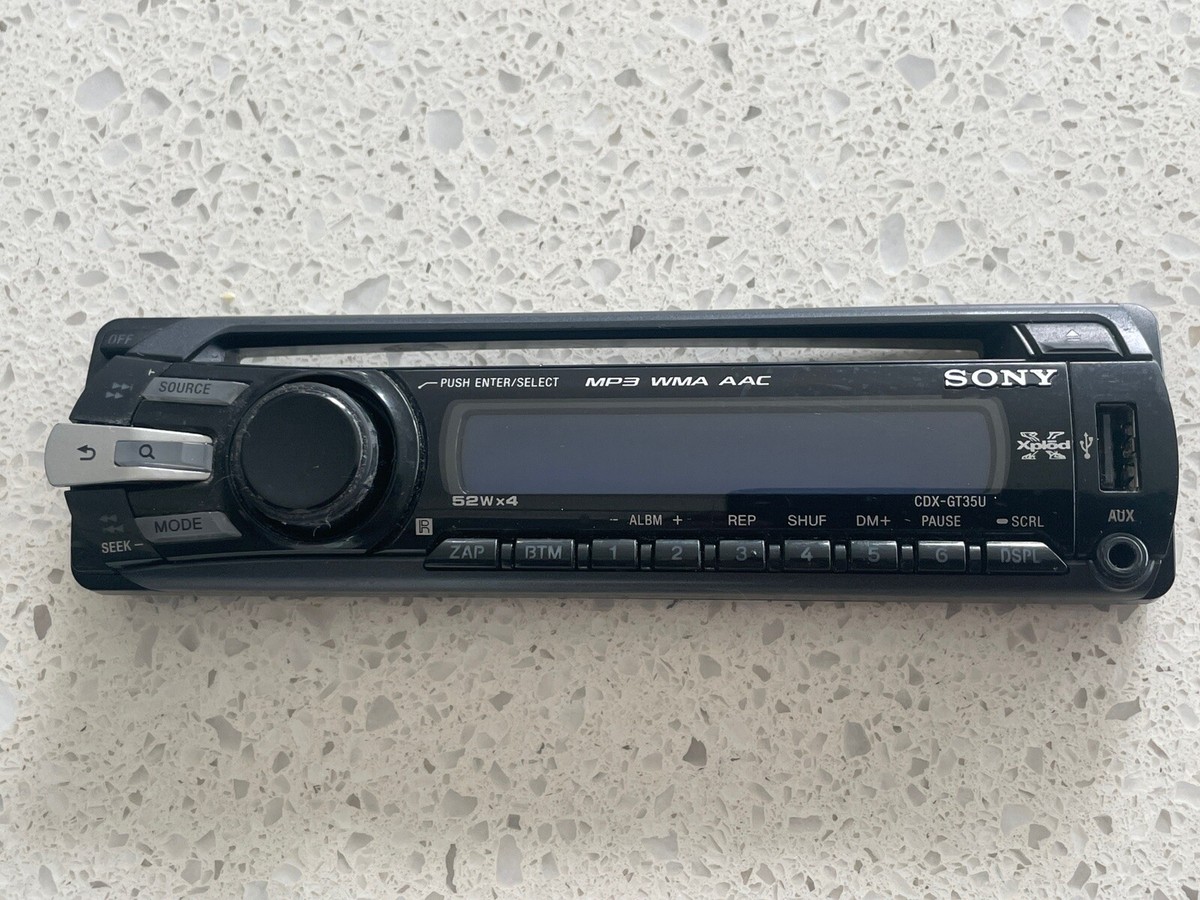 SONY CDX-GT35U XPLOD CAR STEREO ONLY SONY CDX-GT35U XPLOD