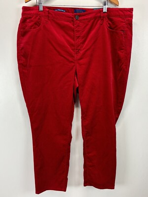 NEW! Talbots Flawless High Rise Straight Leg Pants 22WP Petites