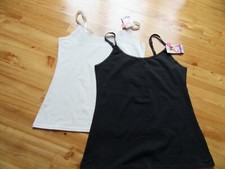 Maidenform XXL-9 Adj Straps Soft Stretch Camisole Black or Ivory U Choose NWT