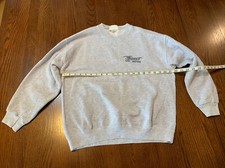 Vintage Bassett Walker Sweatshirt Crewneck Long Sleeve Encore US42724 L Sailboat