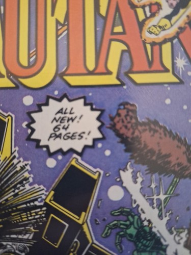 🔑🔥 THE NEW MUTANTS SPECIAL EDITION 1 1985 RARE NEWSSTAND MARVEL COMICS Loki - Picture 5 of 10