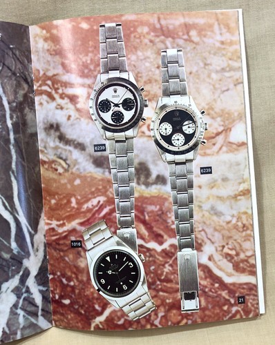 ROLEX 1969 Catalogue Daytona Cosmograph Paul Newman 6239 GMT PAN AM PEPSI  1675 / | eBay