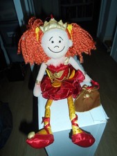 Jellycat Ballerina Ballet Dancer Doll Twinkle Tutu Firebird Retired
