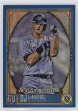 2021 Topps Gypsy Queen Box Topper Chrome Blue Refractor 67/99 DJ LeMahieu 0j8f