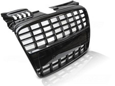 Sportgrill / Kühlergrill für Audi A4 B7 (8E) 04-08 Hochglanz schwarz