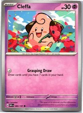 Cleffa Common SV03: Obsidian Flames 080/197 NM Normal