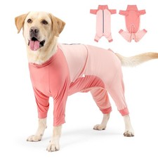 Dog Pajamas Jumpsuit - Four-leg Cotton Suit for Small Medium Large Dogs