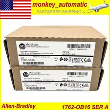 New Factory Sealed AB 1762-OB16 / A MicroLogix 1200 16 Point D/O Module 1762OB16