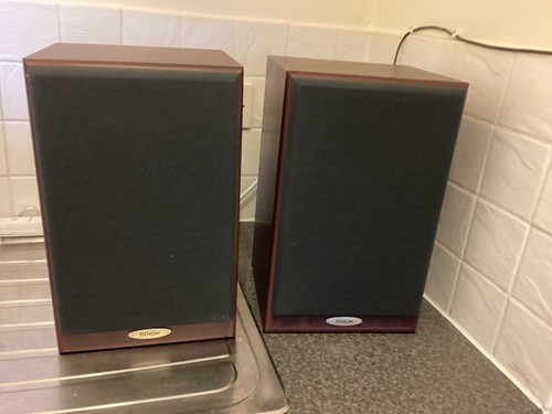 Denon SC-E313SE Stereolautsprecher Mahagoni (ein Lautsprecher funktioniert) - Bild 4 von 8