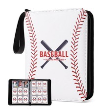 Baseball Card Binder with Sleeves 900 Pockets, Gifts for Baseball Card Collec...