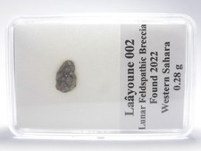 0.28 g Laâyoune 002 Lunar Meteorite Feldspathic Breccia