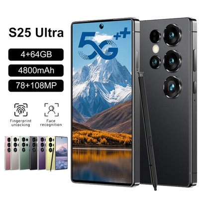 S25Ultra 5G Smartphone 4.5'' Miniphone Android Factory Unlocked Handy Phones