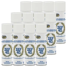 Zep 40 LV Non-Streaking Cleaner Aerosol - 18 oz (Case of 12) 322901