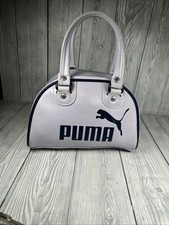 Borsa micro grip viola lilla PUMA borsa mini borsa da bowling borsone grande logo borsetta