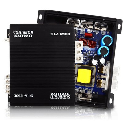 SUNDOWN AUDIO SIA-1250D MONOBLOCK AMP 1250W RMS SUBWOOFERS BASS AMPLIFIER