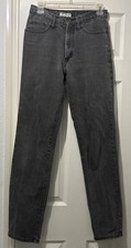Georges Marciano For Guess Jean Size 29 Gray Straight Leg Vintage Made in USA