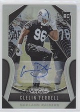 2019 Panini Prizm Rookies Silver Prizm Auto Clelin Ferrell #316 Auto 1v7
