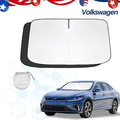 Car Windshield Front Sun Shade Cover Visor UV Protector For Volkswagen Jetta