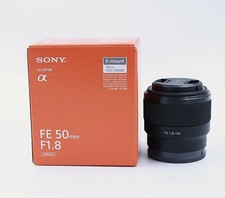 Sony E-mount 50mm F1.8 - Schwarz