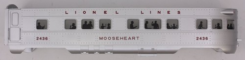 Carcasa de observación Lionel 52467-2 #2436 LCCA Mooseheart | Condition: New
