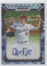 2019 Panini Prizm Draft Picks Auto Camo Prizm 8/25 John Doxakis #66 Auto 0a6