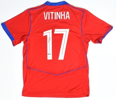 MVPs社 サイン入りサッカーユニフォーム　Vitinha ヴィティーニャ Vitinha Signed PSG Away Soccer Jersey #17 with Beckett Witness | eBay