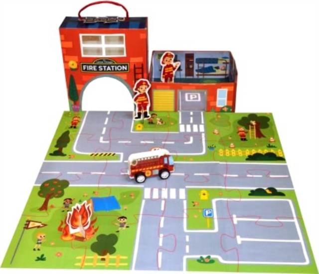 Fire Station by Anne Sofie Sternberg (Board book)